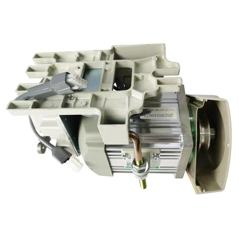 110V Sewing Machine Brushless Servo Motor With Needle Positioner 1500W high torque DC motor with connectors visible