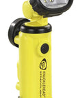 Knucklehead Work Light With AC DC Charger Yellow 200 Lumens Rechargeable Handheld Utility Lamp with 210° articulating head
