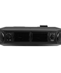 Heavy Duty 12V Under Dash Car Air Conditioner Evaporator With 80W Dual Fans And Three Speed Settings, front view with controls.