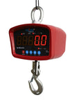 Medium Duty Digital Crane Scale 1000 Lb Capacity.2 Lb Precision Compact Hanging Weighing Device with large display and hook.