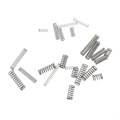 Ultimate 300 Piece Compression Spring Assortment Kit With 23 Sizes Made From Tough 304 Stainless Steel For Any DIY, Auto Or Bike Repair Job In A Neat Storage Box You Will Love This Heavy Duty Set. 304 stainless steel compression springs assorted sizes