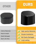 Comparison of Heavy Duty Rubber Foot Pads For Table Saw Stand and Miter Saw Base with inferior and high-quality options.