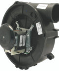 Heavy Duty Furnace Draft Inducer Blower Motor 115 Volt 1/16 Hp Flue Exhaust Fan back view with motor and housing.