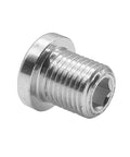 Aluminum 10mm Rear Derailleur Hanger Bolt Tail Hook Screw For Road Bicycles, 13.8mm Total Length, 5mm Hex Socket, Durable Derailleur Hanger Bolt