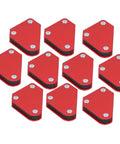 Red Portable Welding Magnet Kit With Magnetic Holder Set For Multi Angle Fixation Heavy Duty Angles For Onsite Or Workshop Use