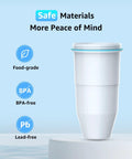 Water Filter Replacement Pack For ZeroWater Pitchers And Dispensers Reduces TDS And Chlorine Mercury And Lead NSF ANSI 372 Certified