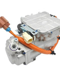 Heavy Duty Electric Air Conditioning AC Compressor Built For Byd E5 And Qin Ev Cars Swap Out Haev8103020a Unit with connectors and wiring.