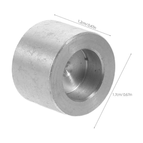 2 Piece Adjustable Cam Chain Tensioner For Cruiser Motorcycle Fine Thread Extender showing steel tensioner part size and design.