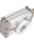Heavy Duty Rack And Pinion Pneumatic Rotary Actuator Double Acting Air Cylinder Bore With Roller Bearing Design And Built In Magnetic Ring