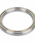 Precision Thin Section Roller Bearing 4.500 X 5.500 X 0.500 Inch showing steel construction for CNC rotary tables.