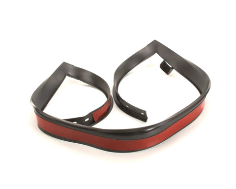 Trim Door Opening 7603383 OEM Replacement Part For Manitowoc Ice Machines, red trim for ice makers in restaurants.