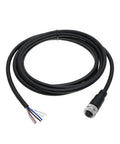 M12 5 Pin Straight Aviation Connector Cable Female To Female Waterproof Sensor Cable For Industrial Automation Control Durable TPU Jacket