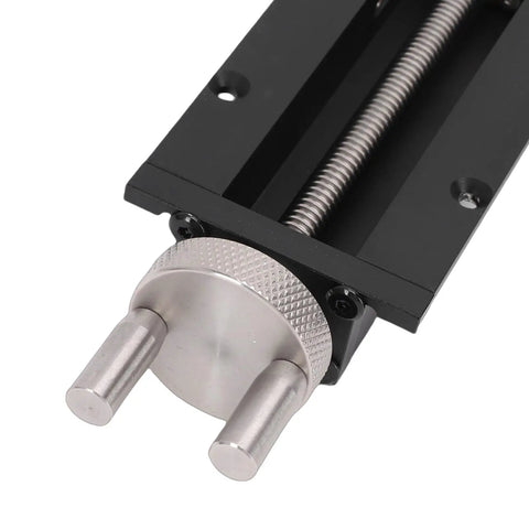 Beefy Woodworking Bench Tail Vise With Aluminum Alloy Body Smooth Handwheel Stable End Fixture for Drilling Gluing