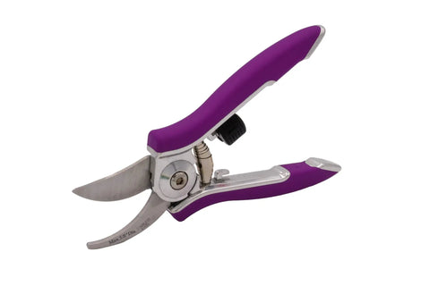 ColorPoint Stainless Steel Compact Pruning Shears With Quarter Inch Cutting Capacity, Heavy Duty Blade, Easy Grip Handle