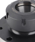 ER 40 Collet Replacement For 100mm Lathe Chuck Heavy Duty 40CR Steel Milling Machine Accessory, close-up of locking mechanism