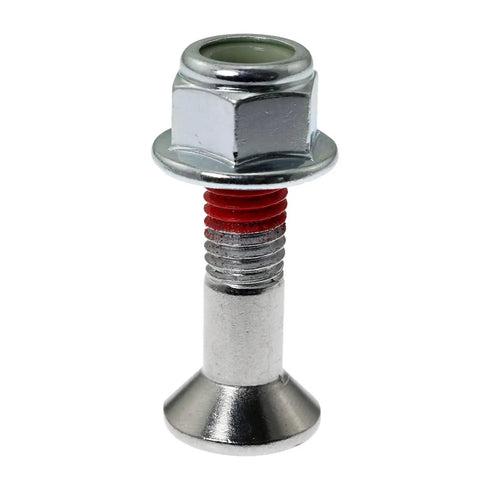 Heavy Duty M8x30 Sprocket Bolt And Nut Kit For Dirt Bikes And Motocross Beefy Nylon Locking Flange Nuts Chrome Plated