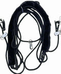 Groundwork And Lunging Gear For Horse Training Black, Built With Stainless Steel Snaps, Rock Solid, Durable And Adjustable For A Snug, Safe Fit