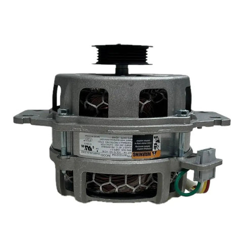 Heavy Duty Parts Washer Drive Motor Replacement For Frigidaire Whirlpool Models W11222394 W11497303, showing motor details and connectors.