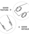 Upgrade Your Kettle With This Sweet Stainless Steel Torsion Spring Repair Kit, 4 Pieces Easy DIY Fix To Restore Lid Function And Make Cooking Effortless Again With Reliable Parts That Never Let You Down. close-up stainless steel torsion spring kit
