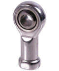 Battle Tested M18x1.5 Metric Rod End With Self Lubricating Spherical Bearing, 18 mm bore, for custom suspension use.