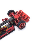 Red chassis with Upgrade RC Racing Tires For 1/28 Scale Cars Fits K969 K979 K989 K999 P929 P939 Durable Rubber Wheel Skins