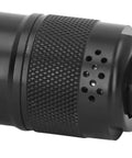 Close-up of the precision chuck on the Heavy Duty Pneumatic Die Grinder, US Style Compact Air Powered Tool.