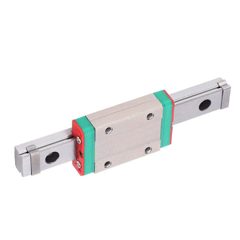 100mm Stainless Steel Linear Guide Rail For CNC And 3D Printers High Load Torsion Miniature Rail System with Slide Block