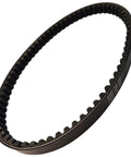 669-18-30 CVT Drive Belt for GY6 49cc 50cc 139QMB short case scooters, neoprene and aramid fiber, showing ribbed pattern.