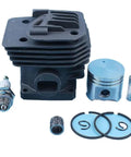 Top Grade 38mm Cylinder Piston Needle Bearing Kit For Fs220 Fs160 Fr220 Fs180 Fs 220 K Brushcutter 4119 020 1204 Replacement Parts Runs Like New Hella Durable For Heavy Duty Trimming And Cutting Tasks Quick Delivery Now, brushcutter cylinder piston kit with spark plug, rings, and needle bearing