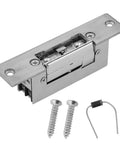 Heavy Duty Electric Door Opener Access Control Lock Adjustable Mortise Setup with screws for stainless steel doors.