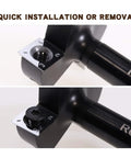 CNC Spoilboard Surfacing Router Bit With Half Inch Shank And Two Inch Cutting Diameter, close-up on quick installation mechanism