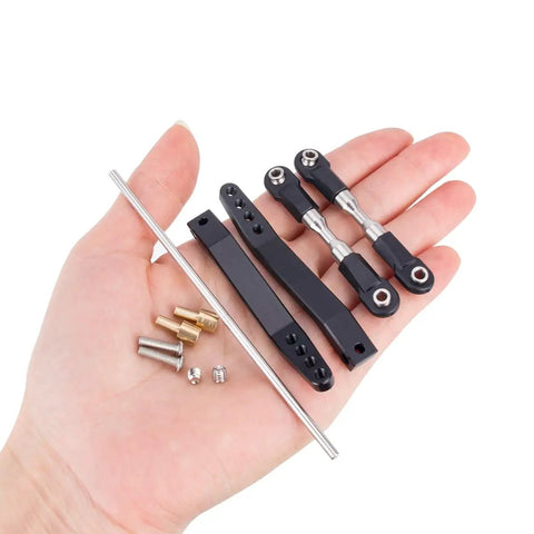 Metal Rear Sway Bar Anti Roll Set For One Tenth Axial Wraith RR10 And Yeti Rock Crawler RC Cars With Steel Torsion Bar components on hand