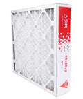 Corner view of MERV 8 Furnace Filter 20x20x5 Replacement For Honeywell FC100A1011 FC200E1011 CF200A1024 with synthetic media