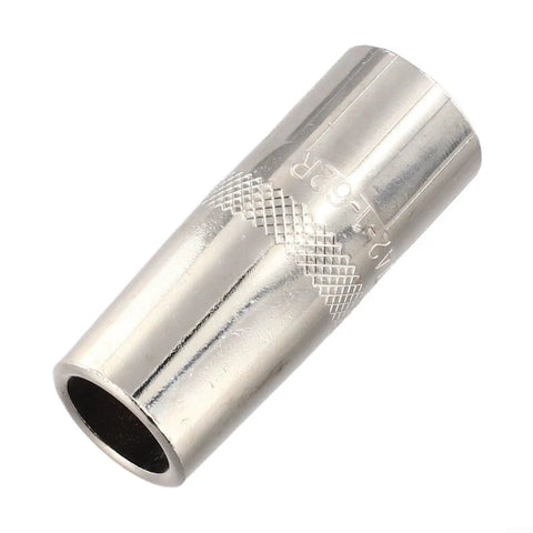 Premium 5-Pack 5/8 Inch Threaded Mig Gas Nozzles For Lincoln Welders 350 Amp Copper Torch Parts Pro Replacement Recessed Design, copper nozzle