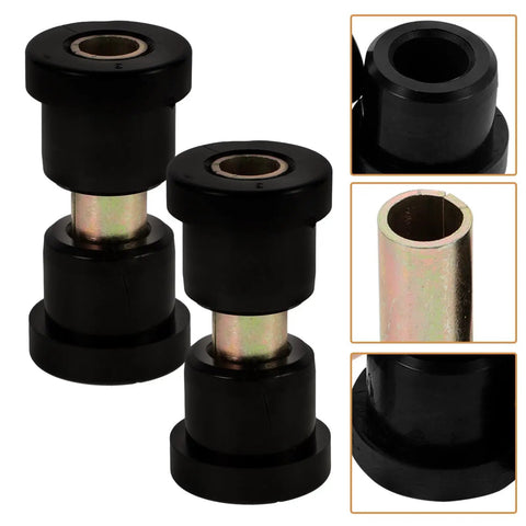Golf Cart Suspension Bushing Kit Replacement with rubber and metal components for front and rear stability and strength