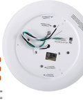Back view of 7 Point 5 Inch Flush Mount LED Disk Light Dimmable 16.5W 120W Equivalent 5000K ETL Wet Location Ceiling Light Fixture