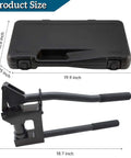 Workhorse Manual Metal Stud Punch Tool Kit with dies and case, dimensions indicated, for 20 gauge sheet metal and aluminum use.