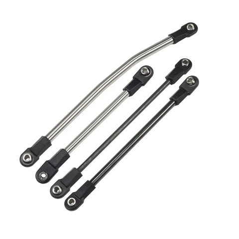 20 Pcs M4 Ball Joint End Rod Ends For One Tenth Scale RC Crawler Cars Upgrade Kit Compatible With TRX4 TRX6 SCX10 D90 TF2 CC01 Gen7 Gen8 Beefed Up Replacement Parts For Smooth Steering Lightweight Fit High Precision Easy Install, M4 rod links