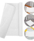 Slick Clear Peel And Stick Wallpaper For Kitchen Countertops And Bathroom Vanities Waterproof Self Adhesive Contact Paper Removable Cabinet Wrap One Roll on surface.