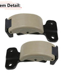 Rear Quarter Window Latch Pair For Toyota Tundra 2000 2001 2002 2003 2004 2005 2006 Tan Color Replacement Left And Right Quarter Glass Latch OEM Nos 62910-34012-E0 62920-34012-E0