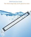 Beefy LED CNC Machine Light 1 Piece Industrial Work Lamp IP68 Waterproof And Explosion Proof submerged in water showcasing IP68 protection