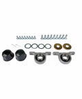 Components of 32 Inch Rear Axle Assembly Kit For Go Kart And ATV With Shaft Hub Chain Brake Master Cylinder Caliper Brake Disc Pillow Blocks Sprocket Mounting Hardware DIY Replacement