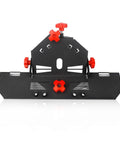 Front view of 45 Degree Tile Chamfering Tool For 4.5 Inch And 5 Inch Angle Grinders, Anti Slip Bevel Cutter With Adjustable Base Plate.