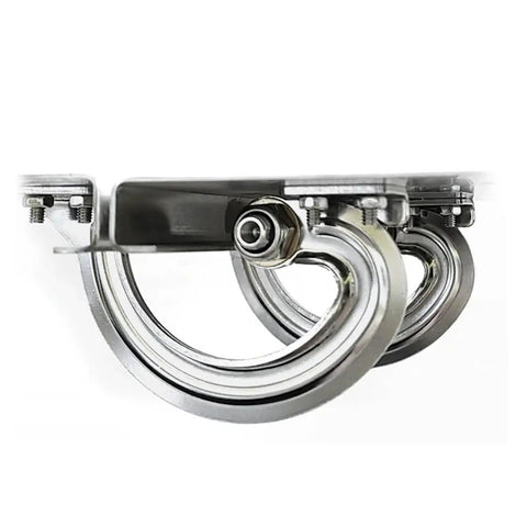 Top Shelf Heavy Duty I Shaped Torque Door Hinge With Internal Brake Mechanism Forged From Rust Resistant 304 Stainless Steel detailed view.