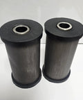 DOM Builder Bushings Pack of 2 for Fab Shops, 1.75 Inch OD, 0.125 Inch Wall Outer Sleeve, 3 Inch Total Length With Rubber Bushings