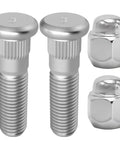 2 Pack Wheel Stud Bolt Kit With Lug Nuts M12x1.5 For Santa Fe Sonata Rio Sportage, Rust Proof, alloy fasteners