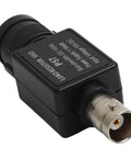 50 Ohm BNC Male to Female Adapter With 1 Watt Dummy Load Resistor showing connector and label.