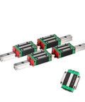 Rock Solid Dual Carriage HGH25CA Linear Guide Rail Kit Pre Drilled HGR25 Rails 1850mm To 2050mm For Smooth Silent CNC Motion Control