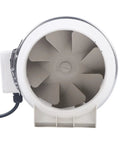 Heavy Duty Tubular Exhaust Ventilation Fan With All Copper Motor 110V view showing blades and motor setup for home hotel or warehouse.