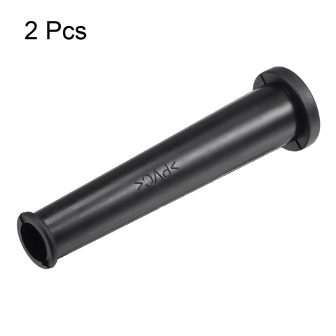 Rubber Cable Sleeve Cord Boot Protector For Hoses 75mm Length Black 2 Pack Durable Protective Cover For Wiring Looms